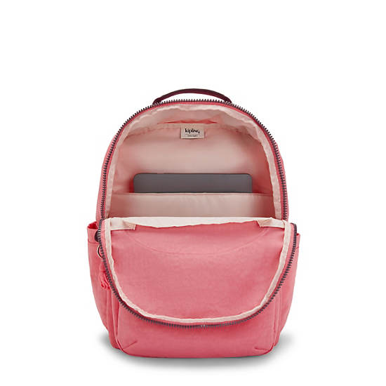 Seoul Large 15" Laptop Backpack, Pink Party, large
