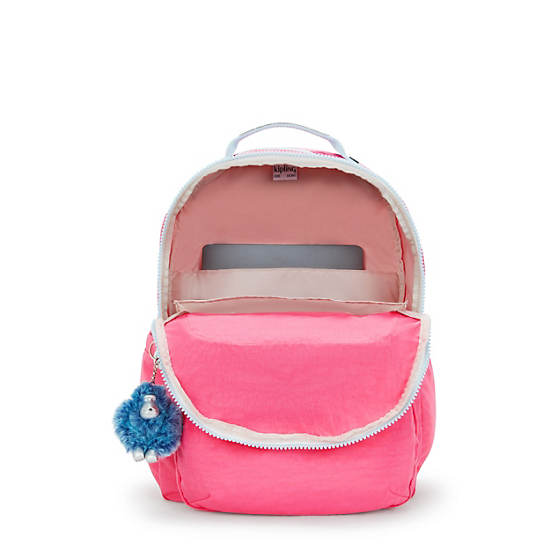 Seoul Large 15" Laptop Backpack, Happy Pink Mix, large