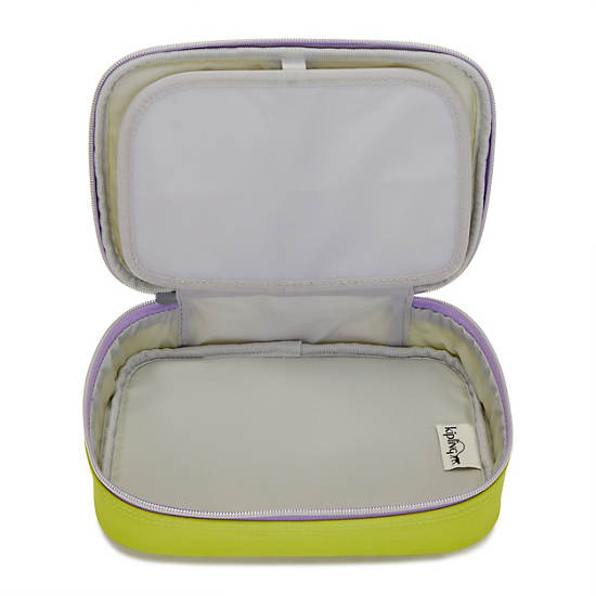 100 Pens Case, Stars Pop Tennis Lime, large