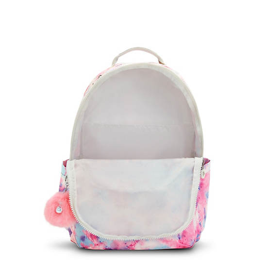 Seoul Extra Large Printed 17" Laptop Backpack, Ultimate Plum, large Seoul Extra Large Printed 17" Laptop Backpack, Ultimate Plum, large