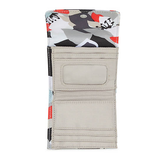 Cece Small Printed Wallet, Platinum M GG, large