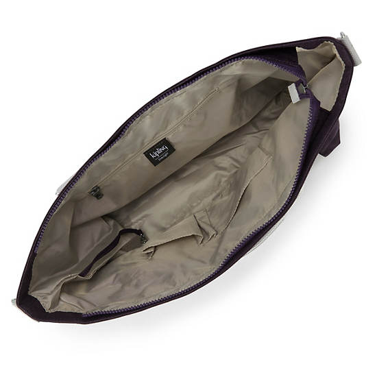 Skyler Tote Bag, Misty Purple, large