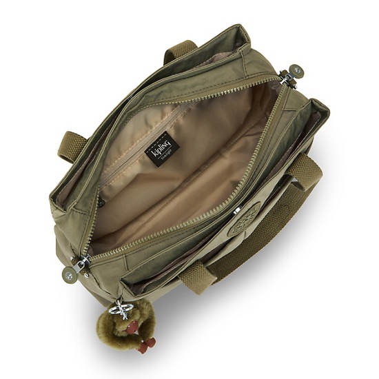 Kenzie Shoulder Bag, Hiker Green, large