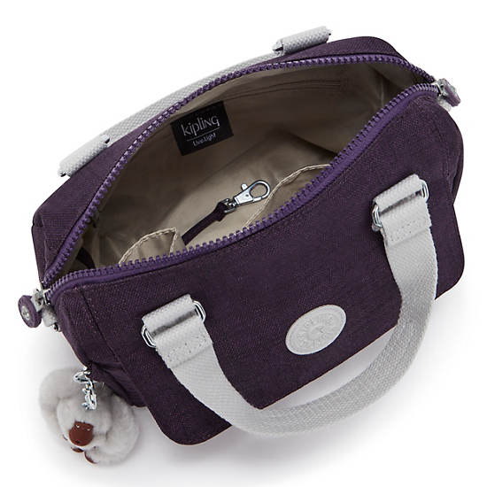 Zeva Handbag, Misty Purple, large