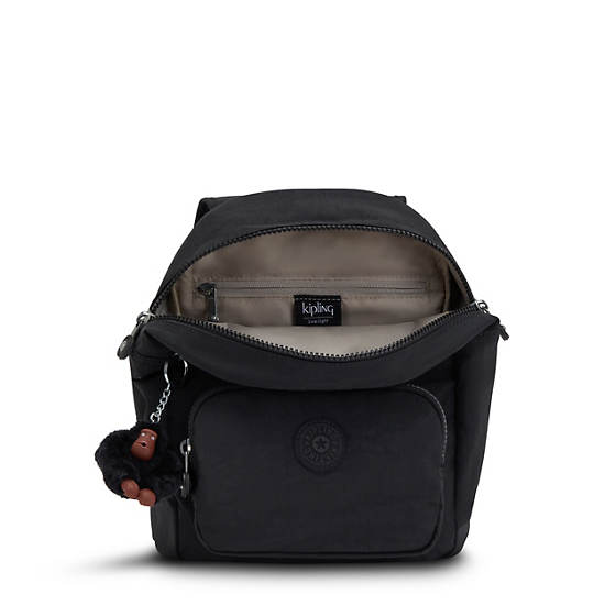 Marigold Small Backpack, Black Tonal, large