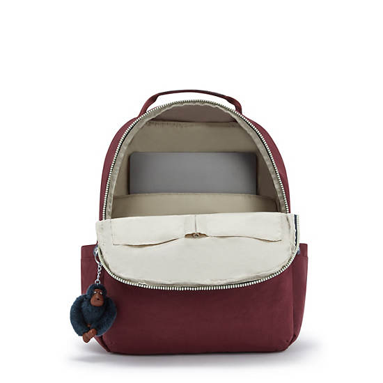 Shelden 15" Laptop Backpack, Vintage Pink, large