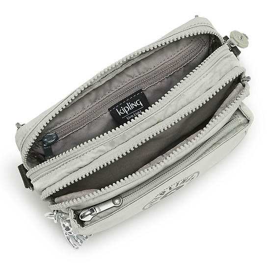 Abanu Multi Convertible Crossbody Bag, Dynamic Silver, large