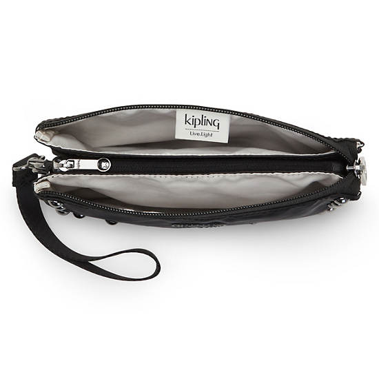 Creativity Extra Large Wristlet, Black Rose, large Creativity Extra Large Wristlet, Black Rose, large