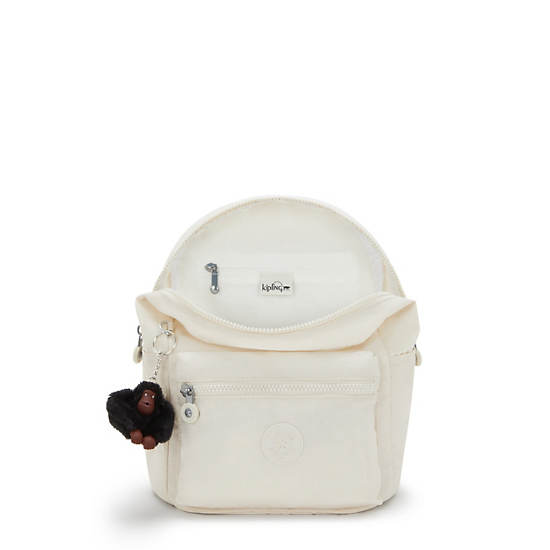 Ezra Small Backpack, Light Sand, large