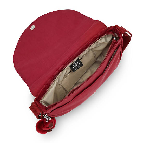 Claren Crossbody Bag, Regal Ruby, large