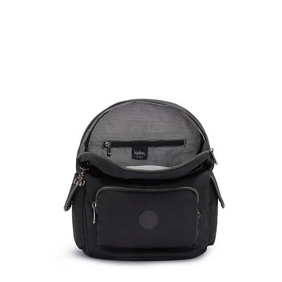 City Pack Small Backpack, Rich Black, large