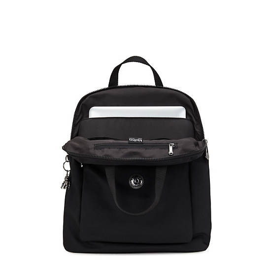 Kazuki 15" Laptop Backpack, Endless Black, large