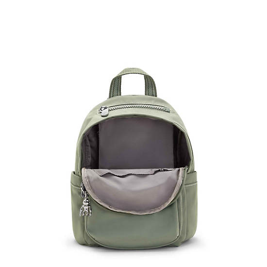 Delia Mini Backpack, Dark Seaweed, large