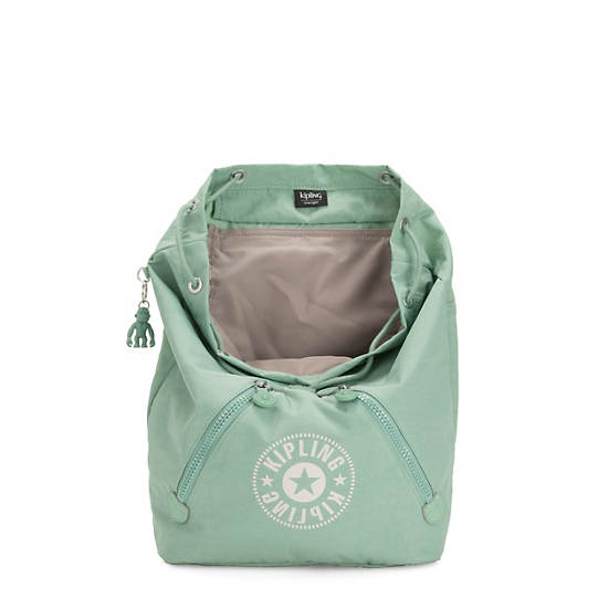 Fundamental Medium Backpack, Fairy Green Metallic, large