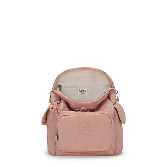 City Pack Mini Backpack, Tender Rose, large