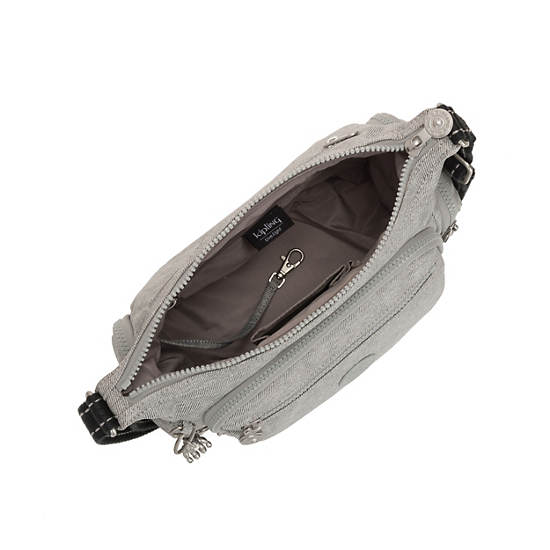 Gabbie Small Crossbody Bag, Foggy Grey, large