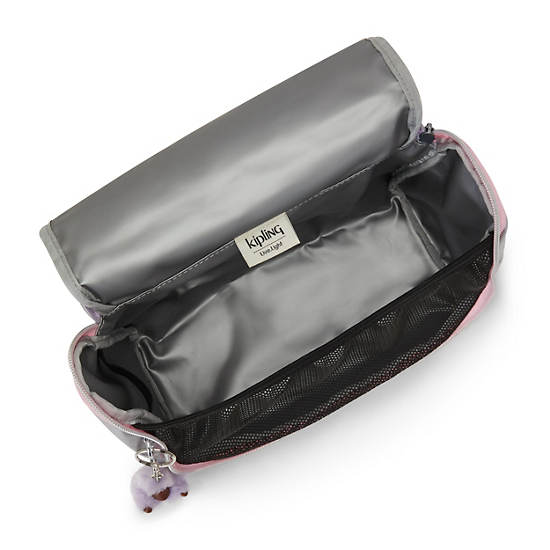 New Kichirou Metallic Lunch Bag, Gradient White, large New Kichirou Metallic Lunch Bag, Gradient White, large
