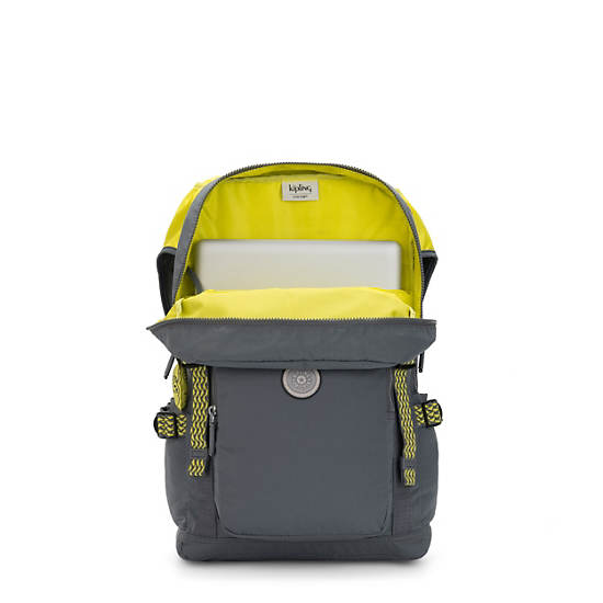 Yantis Laptop Backpack, Cool Camo Grey, large