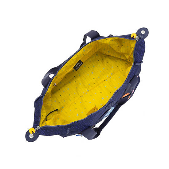 Art Medium Tote Bag, Soft Yellow, large