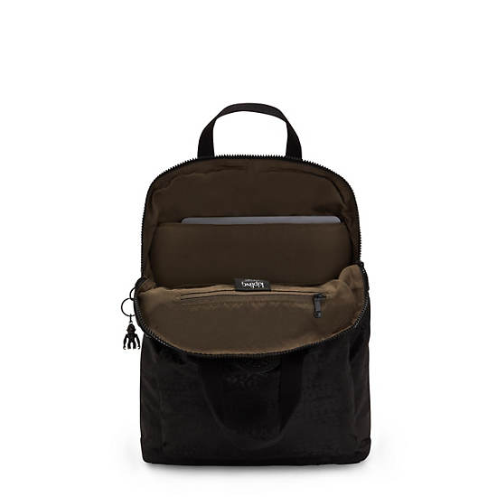 Kazuki 15" Laptop Backpack, Urban Black Jacquard, large