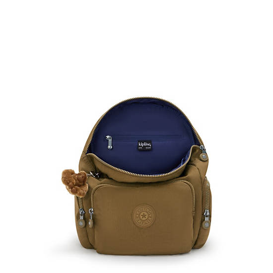 City Zip Small Backpack, Dry Laurel, large