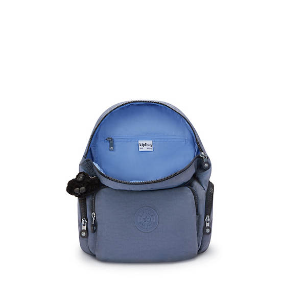 City Zip Small Backpack, Blue Lover, large