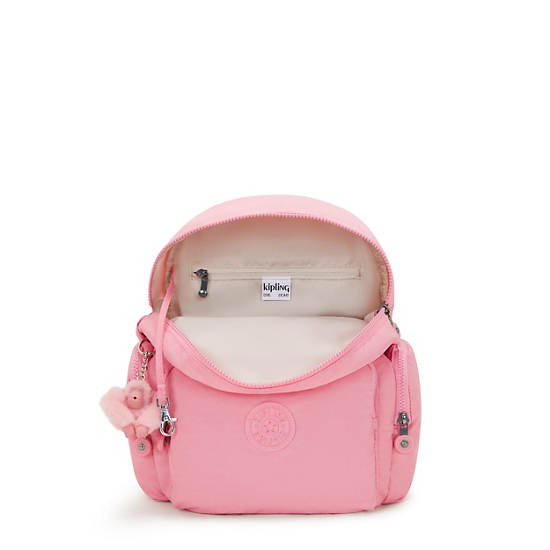 City Zip Small Backpack, Enjoyable Blush, large