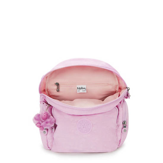City Zip Small Backpack, Blooming Pink, large