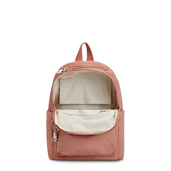 Delia Mini Backpack, Tango Red, large