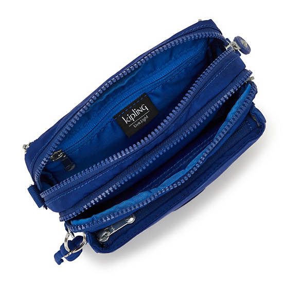 Abanu Multi Convertible Crossbody Bag, Deep Sky Blue, large