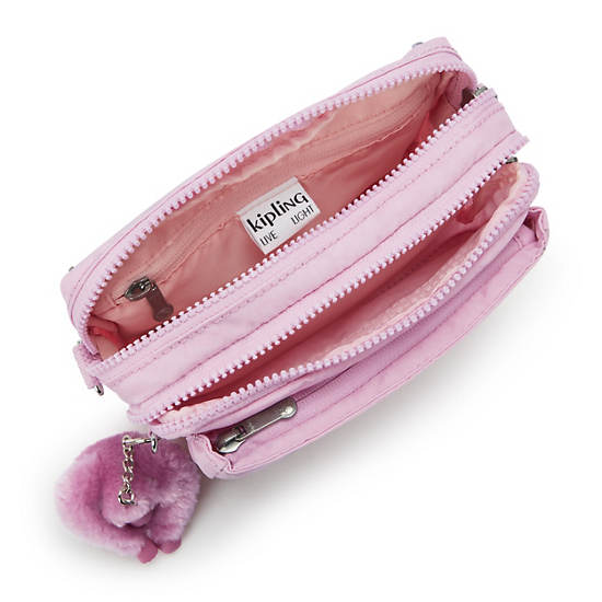 Abanu Multi Convertible Crossbody Bag, Blooming Pink, large