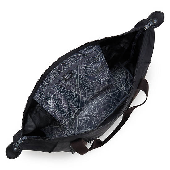 Art M Weekender Tote Bag, Black Noir, large