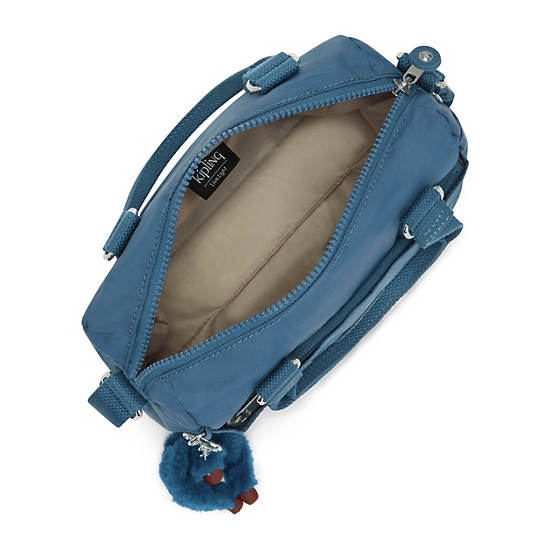 Folki Mini Handbag, Delicate Blue, large