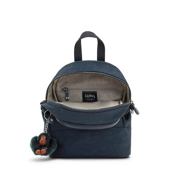Ives Mini Convertible Backpack, True Blue Tonal, large