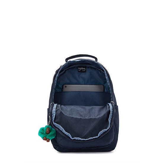 Seoul Small Tablet Backpack, Blue Green, large