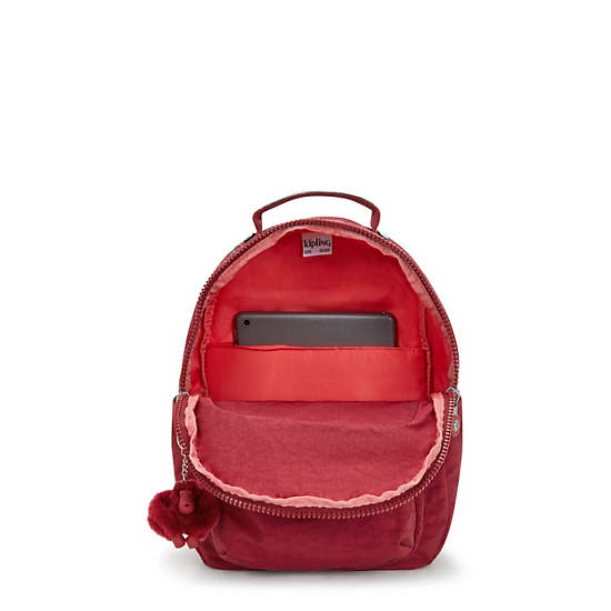 Seoul Small Tablet Backpack, Funky Red, large