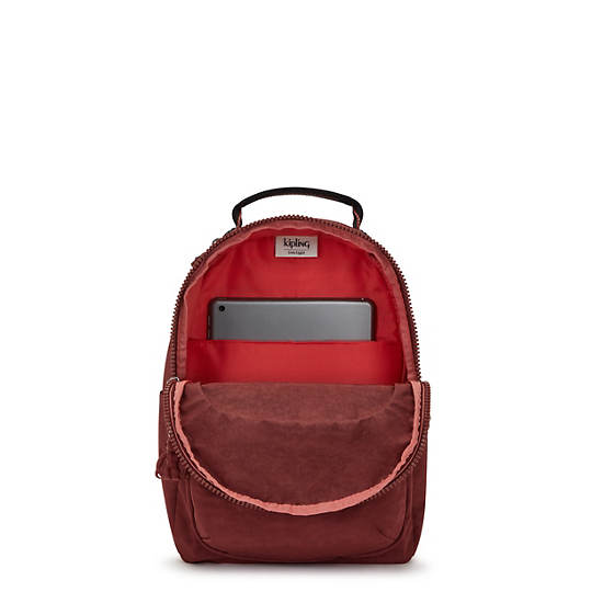 Seoul Small Tablet Backpack, Flaring Rust, large Seoul Small Tablet Backpack, Flaring Rust, large
