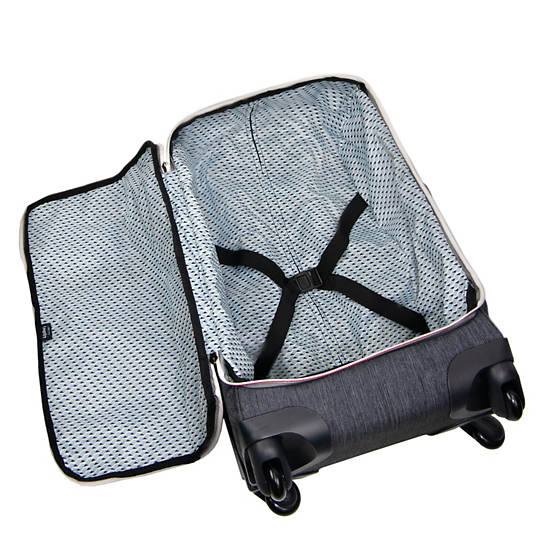 Darcey Small Carry-on Rolling Luggage, Active Denim, large