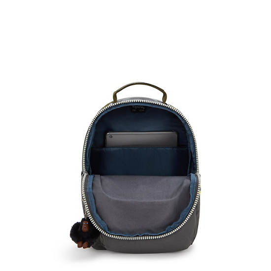 Seoul Small Tablet Backpack, Back To Grey, large