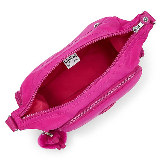 Gabb Small Crossbody Bag, Glowing Fuchsia, large