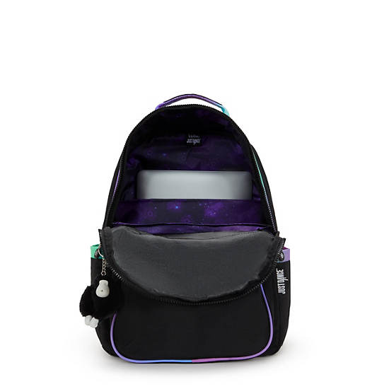 Just Dance Seoul Large 15" Laptop Backpack, Dance Black, large