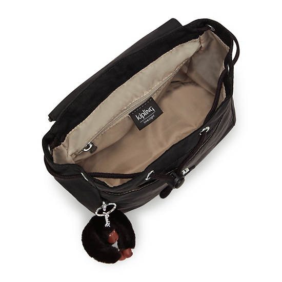 Osanna Small Backpack, Black Tonal, large