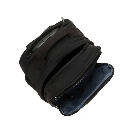 Gaze Large Rolling Backpack, True Black, large
