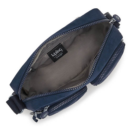 Albena Crossbody Bag, Blue Bleu 2, large