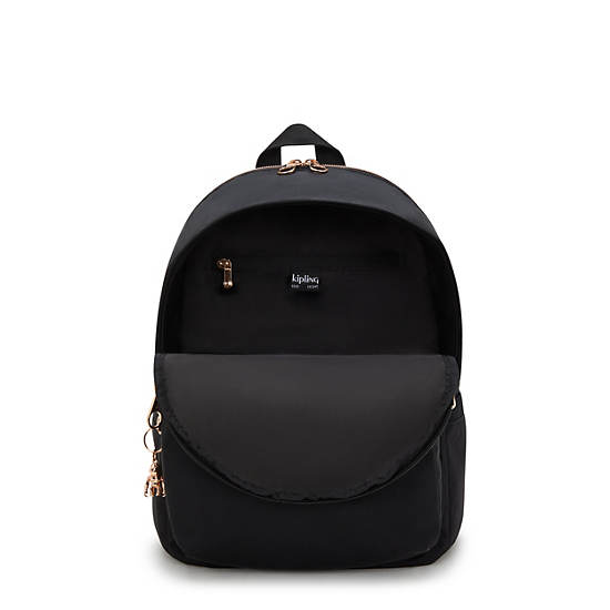 Delia Medium Backpack, Black Rose Spice, large