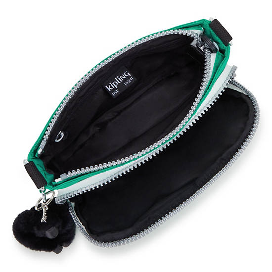 New Milos Shoulder Bag, Rapid Green, large