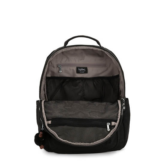 Seoul Baby Diaper Backpack, True Black, large