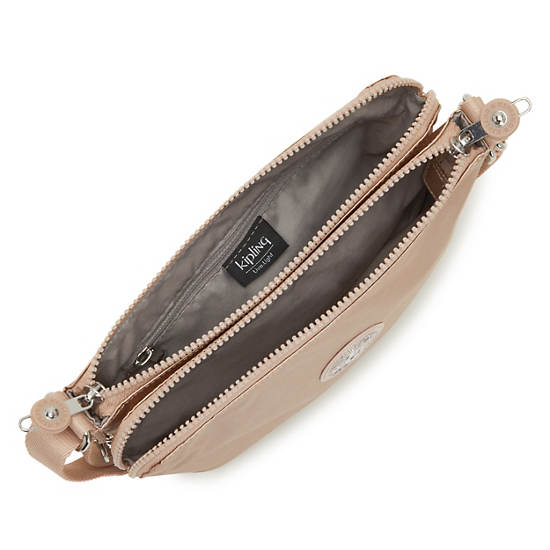 Boyd Metallic Crossbody Bag, Gold Charm Metallic, large Boyd Metallic Crossbody Bag, Gold Charm Metallic, large