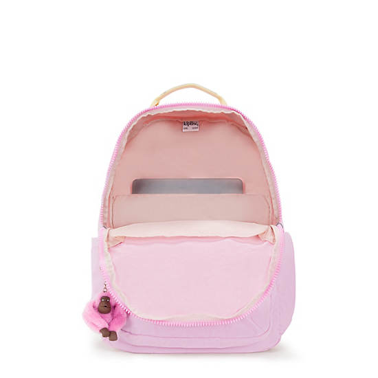 Seoul Large 15" Laptop Backpack, Cotton Candy, large