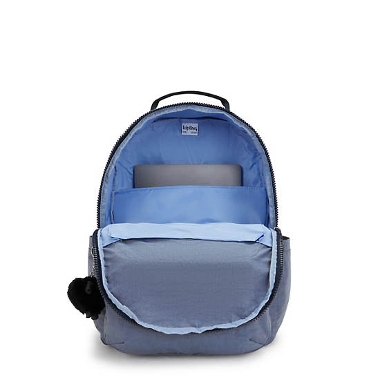 Seoul Large 15" Laptop Backpack, Blue Lover, large